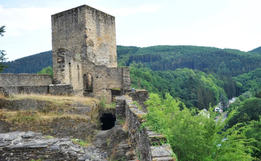 Esch-Sur-Sûre Castle, Luxembourg